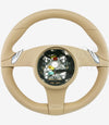 12-16 Porsche 911 Boxster 987 Cayman PDK Steering Wheel Luxor Beige # 991-347-803-11-9J9