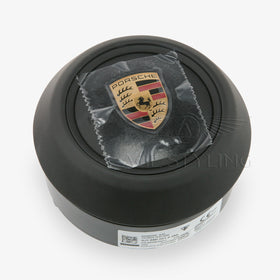 20-24 Porsche Taycan Driver Airbag Black Leather # 9J1-880-201-E-IA6