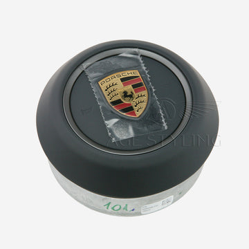 20-23 Porsche 911 992 Driver Airbag Graphite Blue Leather # 992-880-201-C-TRX
