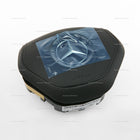 13-18 Mercedes-Benz SL450 SL550 SL63 SL65 Fahrerairbag Schwarzes Leder # 231-860-19-02-9E38