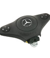 08-11 Mercedes-Benz SL65 Driver Airbag Black Leather # 230-860-28-02-9E38
