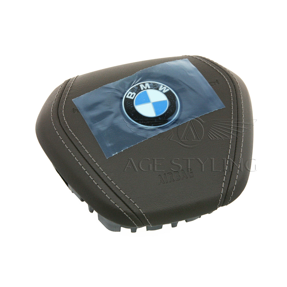 14-19 BMW 740i 750i 760i Driver Airbag Brown Leather # 32-30-6-876-406