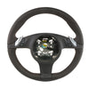 10-16 Porsche Cayenne Panamera Steering Wheel Espresso Brown # 7PP-419-091-CJ-6H6