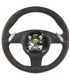 10-16 Porsche Cayenne Panamera Steering Wheel Espresso Brown # 7PP-419-091-CJ-6H6