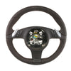 10-16 Porsche Cayenne Panamera Steering Wheel Espresso Bown # 7PP-419-091-CK-6H6