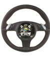 10-16 Porsche Cayenne Panamera Steering Wheel Espresso Bown # 7PP-419-091-CK-6H6