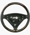 05-11 Mercedes-Benz SLK280 SLK300 SLK350 SLK55 Wood & Leather Steering Wheel # 171-460-08-03-9E37