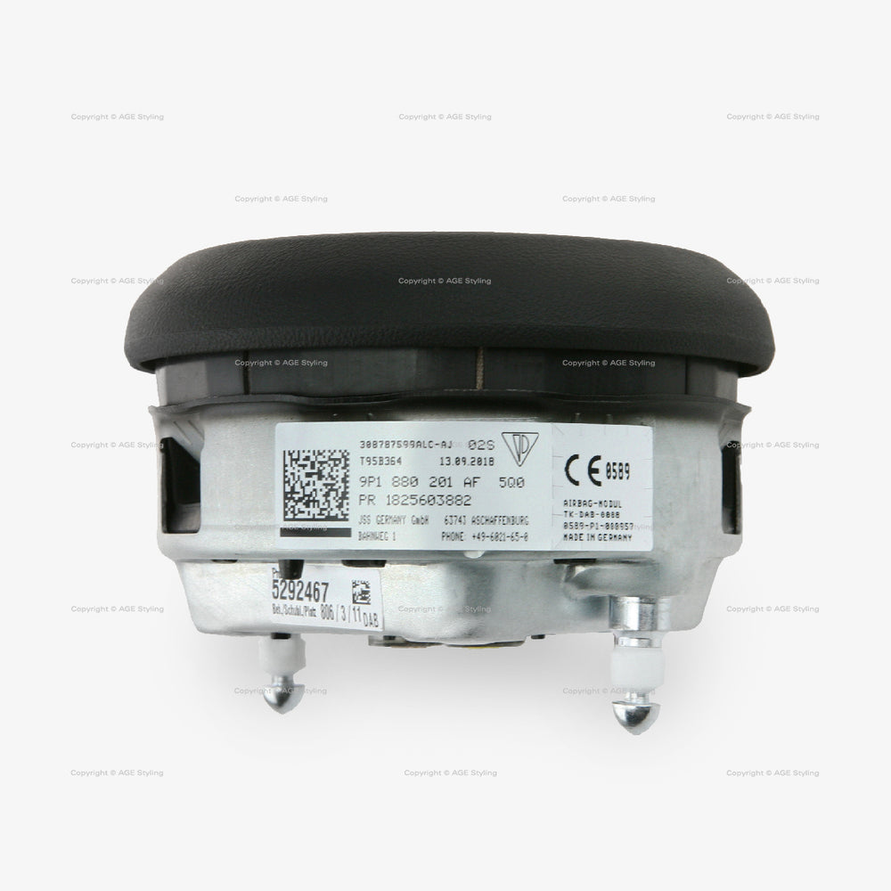 17-19 Porsche 911 Boxster Driver Airbag # 9P1-880-201-AF-5Q0