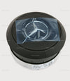 17-21 Mercedes-Benz S450 S560 S63 S65 AMG Driver Airbag Black Leather # 000-860-30-02-7J20
