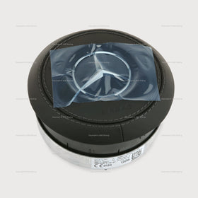 17-21 Mercedes-Benz S450 S560 S63 S65 AMG Driver Airbag Black Leather # 000-860-30-02-7J20