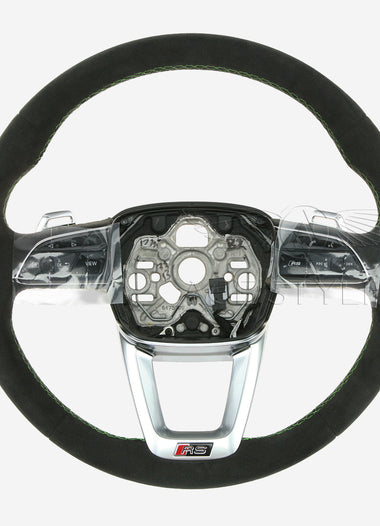 20-24 Audi RS3 Suede ALcantara Steering Wheel # 82A-419-091-AR-IUW