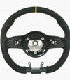 19-21 Mercedes-Benz C300 C43 C63 AMG GT63 S Suede Steering Wheel # 000-460-88-13-1C86