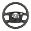 04-10 VW Touareg Phaeton Steering Wheel Gray Leather # 3D0-419-091-T-7B4