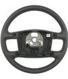 04-10 VW Touareg Phaeton Steering Wheel Gray Leather # 3D0-419-091-T-7B4