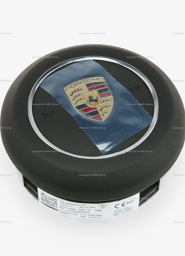 17-24 Porsche Cayman 718 Boxster Driver Airbag Black # 982-880-201-H-5Q0