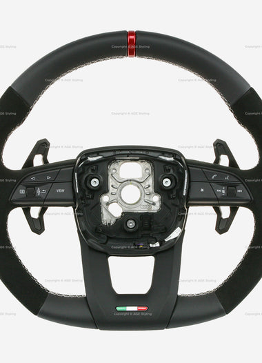 18-23 Lamborghini Urus Suede Leather Steering Wheel # 4ML-419-091-CB-ATU