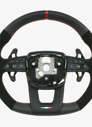 18-23 Lamborghini Urus Suede Leather Steering Wheel # 4ML-419-091-AJ-ATU