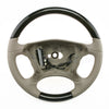 03-06 Mercedes-Benz SL500 SL600 Ash Wood & Beige Leather Steering Wheel # 230-460-30-03-8J09