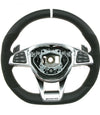 15-18 Mercedes-Benz C63 AMG C43 C300 C400 C450 Flat Bottom Steering Wheel # 205-460-26-03-1B81