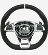 15-18 Mercedes-Benz C63 AMG C43 C300 C400 C450 Flat Bottom Steering Wheel # 205-460-26-03-1B81