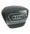 19-21 Audi A6 A7 A8 Driver Airbag Black Leather # 4N0-880-201-L-1KT