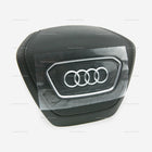 19-25 Audi A6 A7 A8 Driver Airbag Black Leather # 4N0-880-201-L-1KT