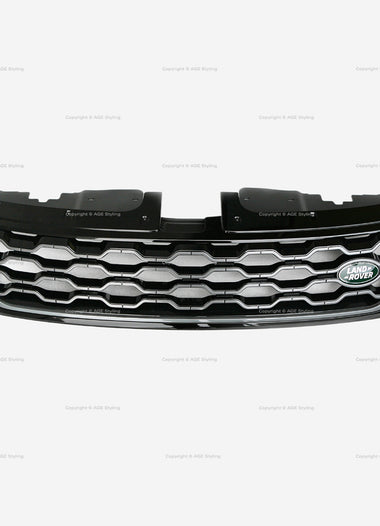 20-23 Range Rover Evoque Radiator Grille Assembly Dark Atlas # LR114487