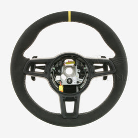 17-19 Porsche GT2 RS GT3 RS Suede Alcantara Steering Wheel # 9P1-419-091-GB-RBX