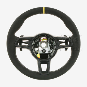 17-19 Porsche GT2 RS GT3 RS Suede Alcantara Steering Wheel # 9P1-419-091-GB-RBX