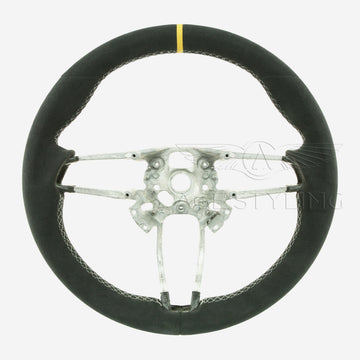 17-19 Porsche GT2 RS GT3 RS Suede Alcantara Steering Wheel # 9P1-419-091-FN-RBB