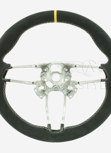 17-19 Porsche GT2 RS GT3 RS Suede Alcantara Steering Wheel # 9P1-419-091-FN-RBB