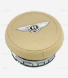 11-21 Bentley Mulsanne Driver Airbag Saffron Beige Leather # 3Y0-880-206-D-6AZ