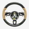 17-24 Porsche Cayman Boxster 911 Carbon Fiber Luxor Leather Steering Wheel # 9P1-419-091-EK-9J9