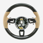 17-25 Porsche Cayman Boxster 911 Carbonfaser-Luxor-Leder-Lenkrad # 9P1-419-091-EK-9J9