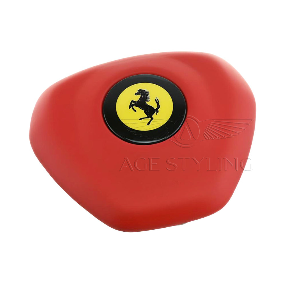 12-17 La Ferrari F12B 458 California FF Driver Airbag Red Leather # 073160900