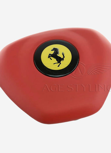 12-17 La Ferrari F12B 458 California FF Driver Airbag Red Leather # 073160900