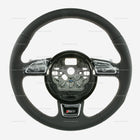 14-18 Audi RS7 Lederlenkrad mit Lochmuster # 4G8-419-091-B-NOQ