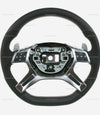 12-16 Mercedes-Benz GL63 AMG ML350 ML400 ML550 ML63 Flat Bottom Steering Wheel # 166-460-45-03-9G60