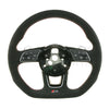 21-22 Audi RS5 Flat Bottom Suede Alcantara Steering Wheel # 8W0-419-091-FF-NTW