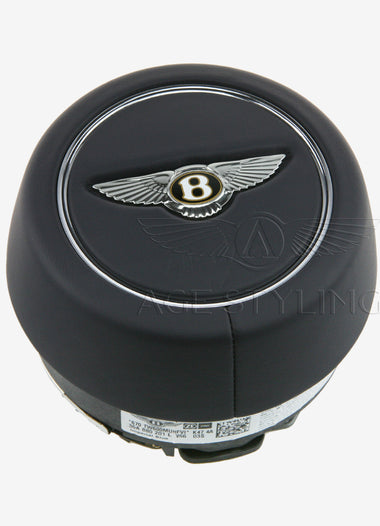 18-24 Bentley Continental GT GTC Driver Airbag Imperial Blue # 36A-880-201-L-V66