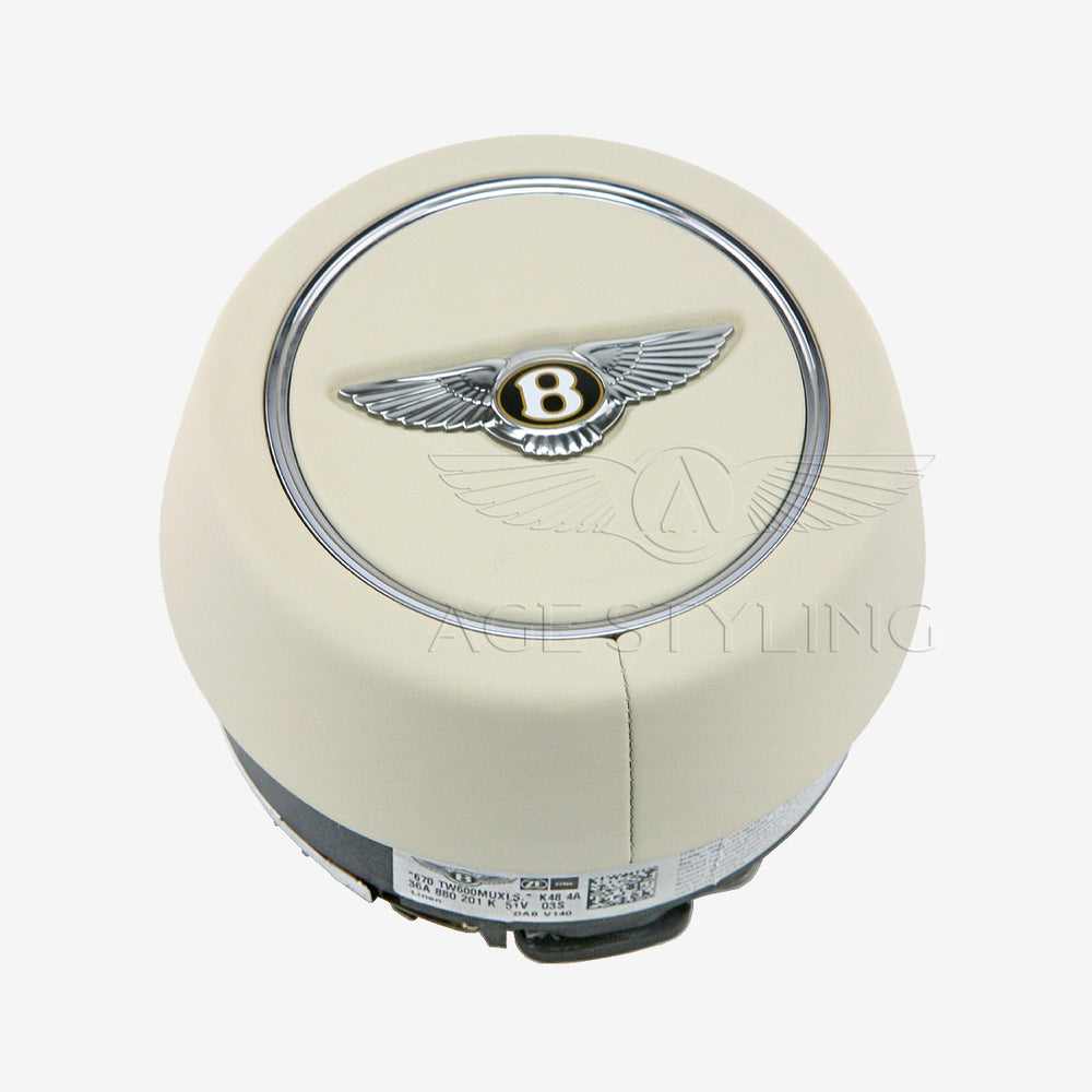 19-23 Bentley Bentayga Driver Airbag Linen # 36A-880-201-K-51V