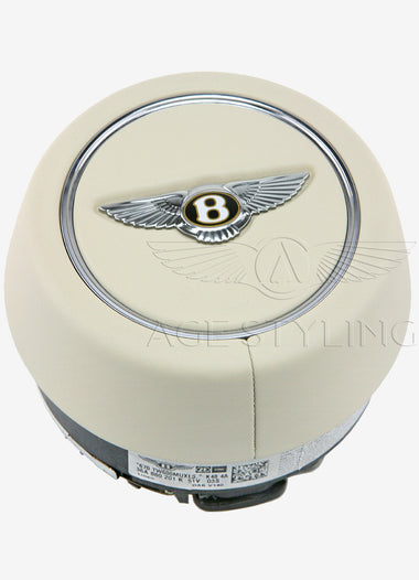 19-23 Bentley Bentayga Driver Airbag Linen # 36A-880-201-K-51V