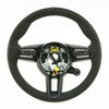 20-23 Porsche Taycan Race-Tex Suede Alcantara Steering Wheel # 9J1-419-091-CN-IA6