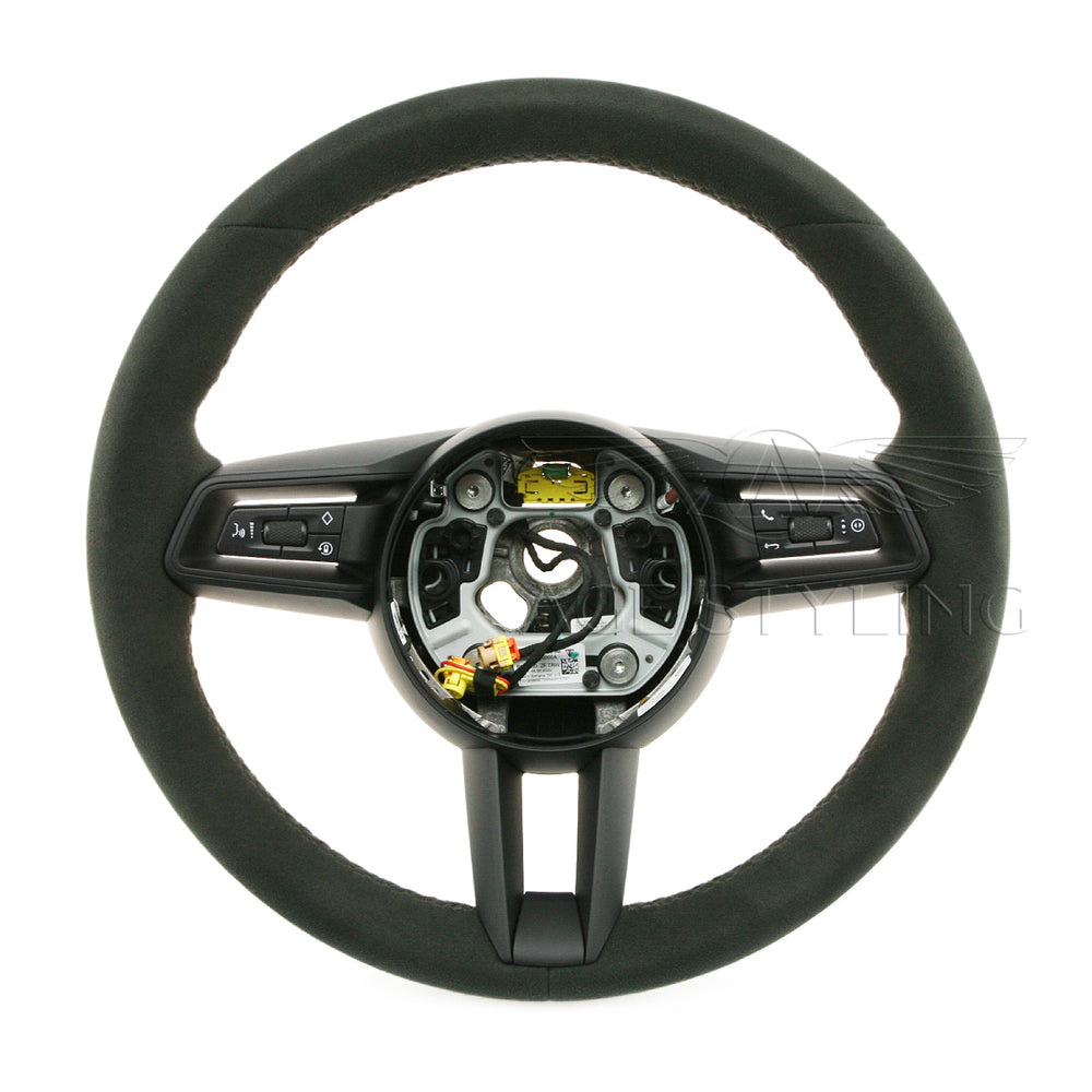 20-23 Porsche Taycan Race-Tex Suede Alcantara Steering Wheel # 9J1-419-091-CJ-IA6