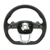 20-23 Audi Q7 SQ7 S-Line Flat Bottom Steering Wheel # 4M8-419-091-AL-QQT