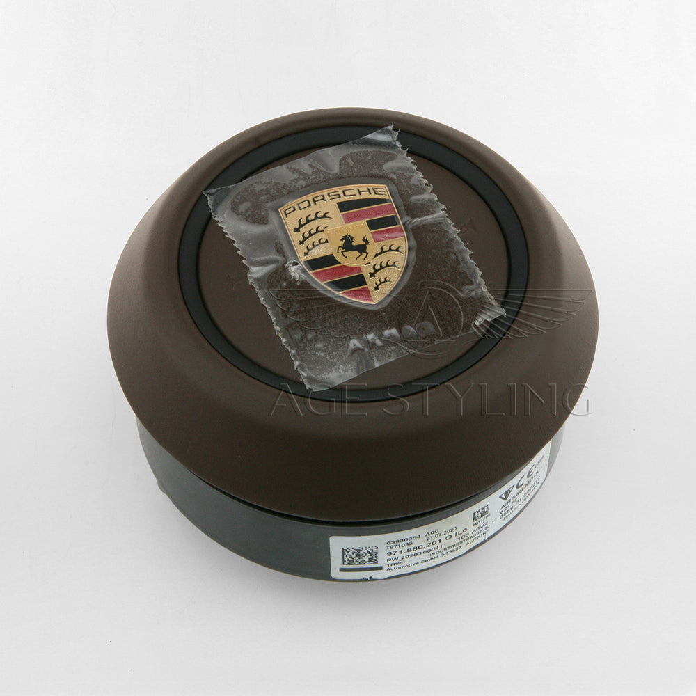 22-23 Porsche Panamera Driver Airbag Truffle Brown # 971-880-201-Q-IL6