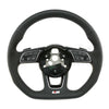 17-22 Audi A3 A4 A5 S3 S4 S5 S-Line Flat Bottom Steering Wheel # 8W0-419-091-GF-JAH