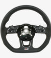 20-21 Audi A3 A4 A5 S3 S4 S5 S-Line Flat Bottom Steering Wheel # 8W0-419-091-GF-JAH