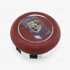 17-25 Porsche Boxster Cayman Spyder Fahrerairbag Bordeauxrotes Leder # 982-880-201-M-OG6