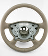 02-06 Mercedes-Benz E320 E500 E550 E55 E63 Steering Wheel Beige Leather # 211-460-21-03-8J09